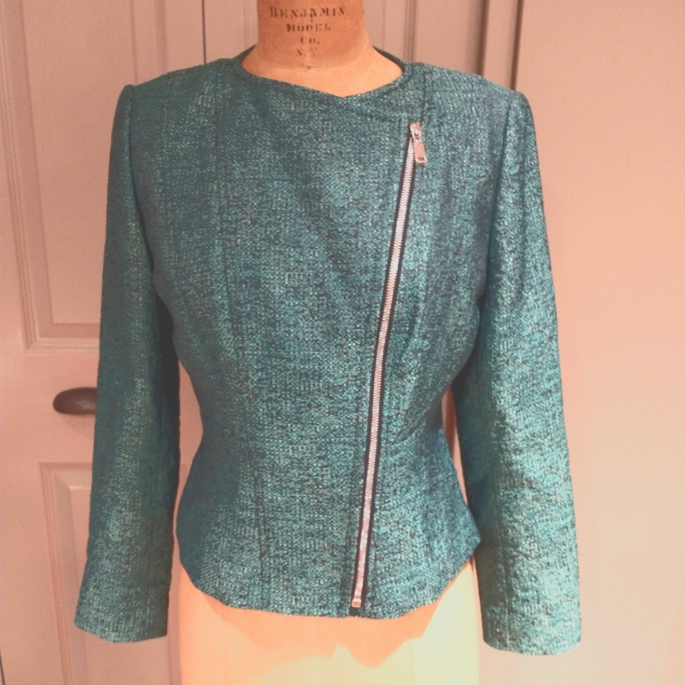 Elie Tahari Moto Jacket